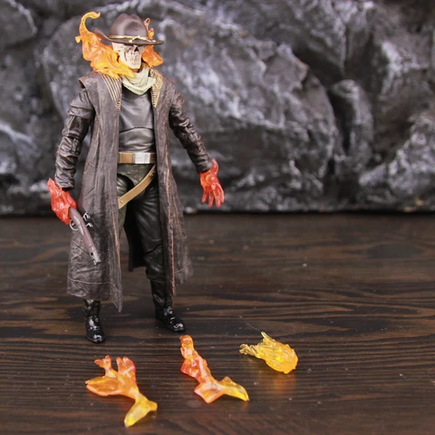 Custom 2007 Movie Ghost Rider Marvel Ranger Caretaker 1/12 6" PVC Action Figure Cover
