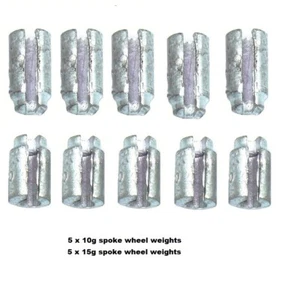 Spoke Wheel Weights Mixed Pack 10g +15g Motorcycle, Motorbike - Picture 1 of 2