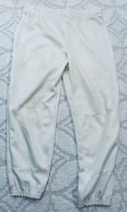 Wilson Youth Sz L White Team Uniform Softball Baseball Knicker Pants Made In USA - Picture 1 of 6