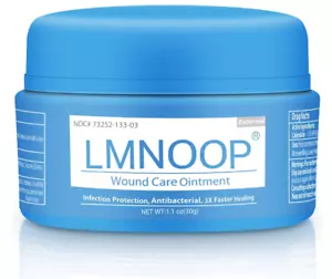 LMNOOP® Wound Care Cream for Infection Ulcers Sores Cuts Scrapes Burns Bites... - Picture 1 of 7