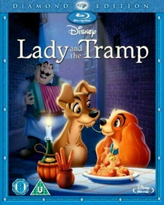 Lady and the Tramp (Blu-ray-2012,1-Disc) ***[Diamond Edition]*** Regions A,B,C.  - Image 1 of 4