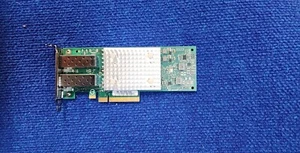 Dell 415DX QLogic QL41262HLCU-DE Dual Port PCI-E Network Card 0415DX Low Profile - Photo 1/2