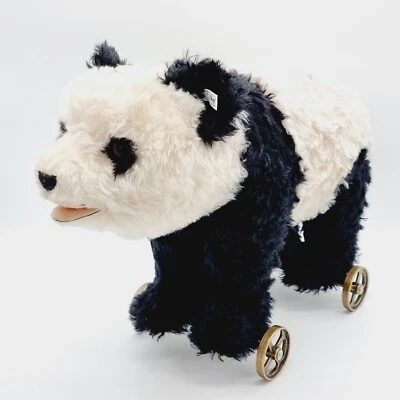 Steiff Panda auf Rädern Replica 1938 400452 limitiert 1000 aus 2008 50cm - Bild 1 von 4