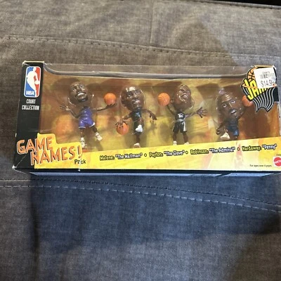 New NBA Jams Game Names Court Collection 1999 Malone Payton Robinson Hardaway - Image 1 of 4