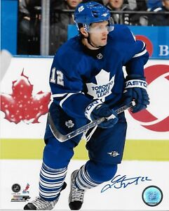 Autographed Toronto Maple Leafs Lee Stempniak 8x10 Photo Original