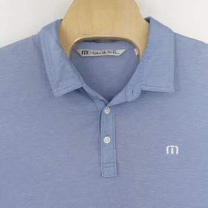 Travis Mathew Poloshirt blau gestreift Herren XXL - Bild 1 von 7