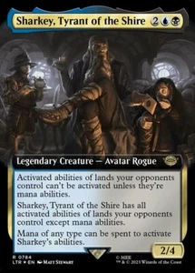 Sharkey, Tyrant of the Shire - Surge Foil - Extended Art x1 - Universe Beyond: T - Picture 1 of 1