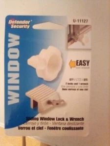 Defender Security Zinc Wrench & Window Lock Kit U 11127  - 1 Each - Picture 1 of 2