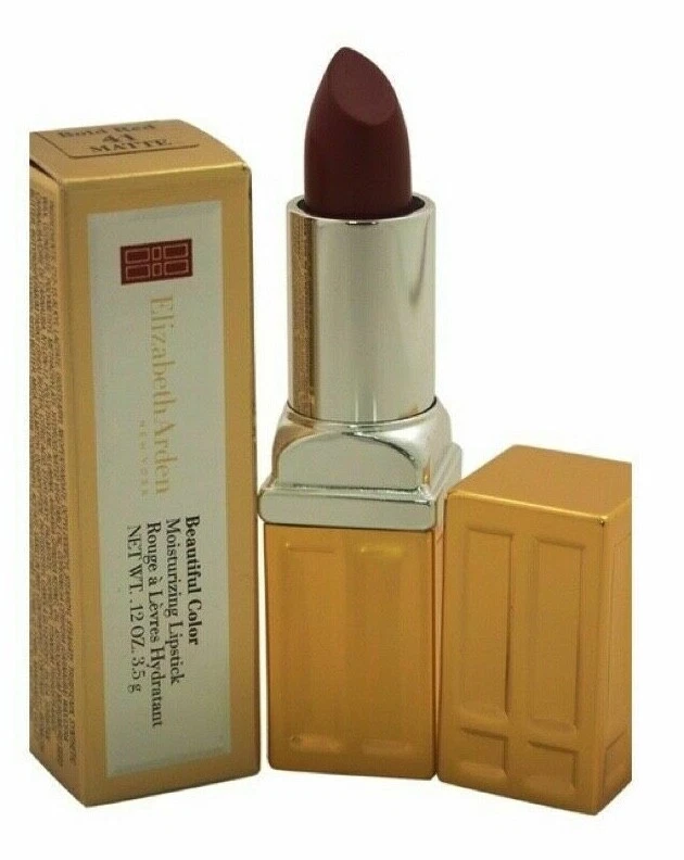 Lápiz labial Elizabeth Arden hermoso color hidratante rojo audaz # 41 mate nuevo en caja Foto 1 de 1