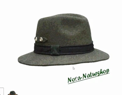 Lodenhut , Wollhut, Jagdhut, Jägerhut , Freizeithut - Bild 1 von 3