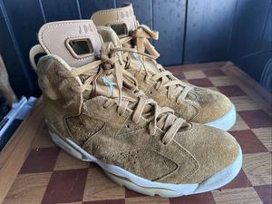 Nike Air Jordan 6 Retro 384664-705 Golden Harvest Wheat 2017 Men's Size 10.5 - Picture 1 of 15