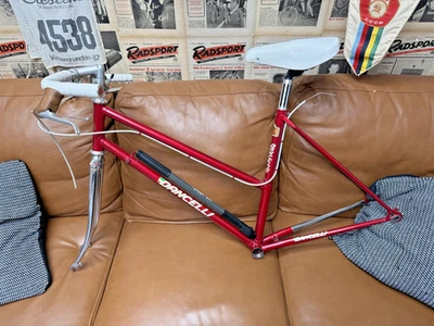 Dancelli Italy Rennrad Rahmen Damen frame cadre rot Rosso red RH 46cm c-t - Bild 1 von 4