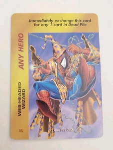 Marvel Overpower Any Hero Web-Headed Wizard Promo Spider-Man 1995 - Imagen 1 de 6
