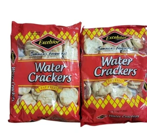 Jamaican Authentic EXCELSIOR Water Crackers Pack of 12 - Picture 1 of 3