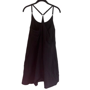 Calvin Klein Performance Dress Racerback Tank Black Athleisure Size L - Picture 1 of 8