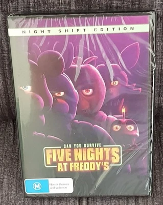 Five Nights At Freddy's Night Shift Edition (2024) Dvd R4 Pal Brand New Sealed - image 1 of 3