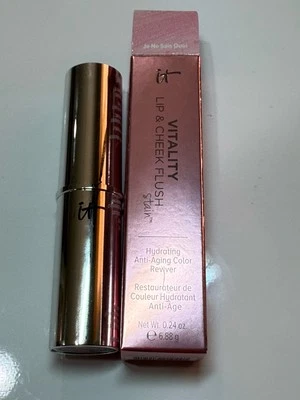 It Cosmetics JE NE SAIS QUOI Vitality Lip & Cheek Flush Stain  FULL SIZE 0.24 oz - Image 1 of 3