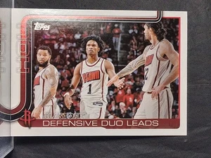 Blastoff! Houston Rockets 2025-26 Topps Basketball #297 - Picture 1 of 2