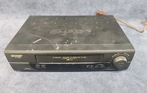 Sharp VCR VC-A582U VHS 4 cabezales Hi Fi con cable AV, sin control remoto, ASIS u-16B - Imagen 1 de 4