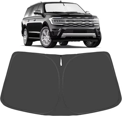 2018-2024/2025 Ford Expedition Windscreen Sunshade, Four-Layer Foldable Foto 1 de 4