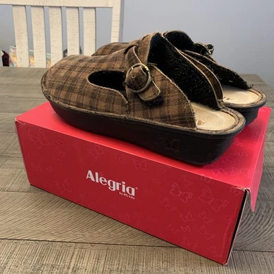 Zuecos sin cordones Alegria Shearling clásicos Kickin' It para mujer talla 42 (11,5/12 EE. UU.) Foto 1 de 4