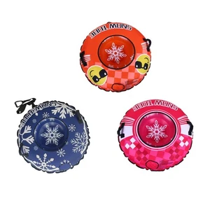 Tubo de nieve inflable de 43"" herramienta de trineo de alta resistencia resistente a tobogánes para trineo de nieve - Imagen 1 de 15