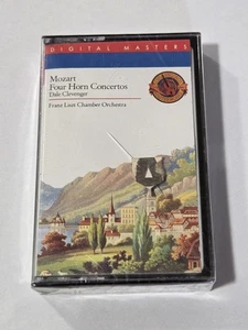NEW SEALED Vintage 1989 Mozart: Four Horn Concertos Music Cassette Tape  - Picture 1 of 5
