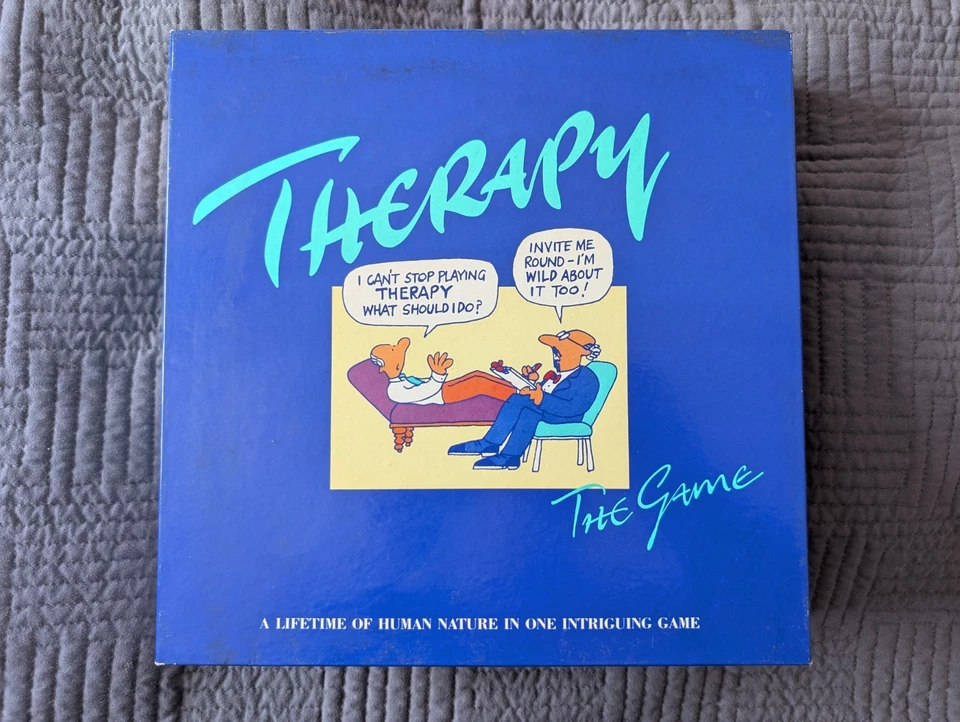 Vintage Therapy The Game MB 1988 All Complete Good Condition - Image 1 of 4