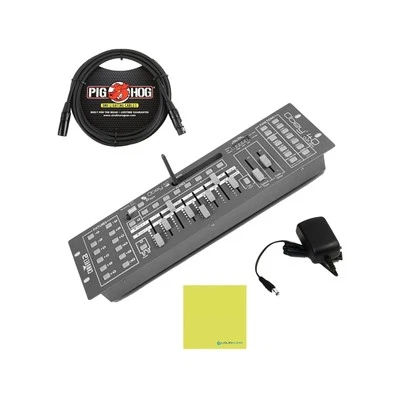 Chauvet Obey 40 D-Fi 2.4 Wireless DMX Lighting Controller Bundle w/Pig Hog PH... - Image 1 of 4