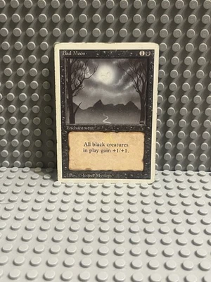 Magic the Gathering | Revised Edition | Bad Moon | #94 | HP | - Image 1 of 4
