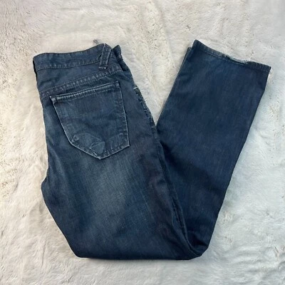Stitch's Mens Size 36 X 34 (Fits 38X34) Blue Jeans - Image 1 of 4