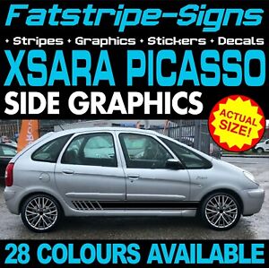 to fit CITROEN XSARA PICASSO GRAPHICS STICKERS STRIPES DECALS PEOPLE CARRIER