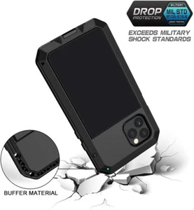 Für iPhone 15 14 13 12 11 Heavy Duty Outdoor Metal Gorilla Stoßfest Handy Hülle - Bild 1 von 18