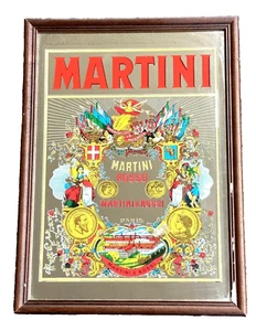 Martini&Rossi 70er Jahre Werbespiegel 43x32 - Bild 1 von 9