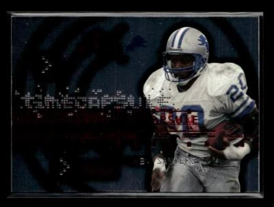 1999 Upper Deck PowerDeck #AUX-T2 Barry Sanders Time Capsule Auxiliary - Image 1 of 2