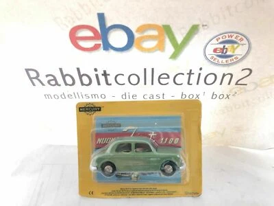 DIE CAST " NUOVA FIAT 1100 " SCALA 1/48 MERCURY HACHETTE USC. 17 - Immagine 1 di 2