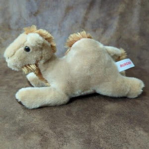 Camel Aurora Plush Stuffed Animal Toy Cute Cuddly Tan Soft Animal Desert 8" - Picture 1 of 3