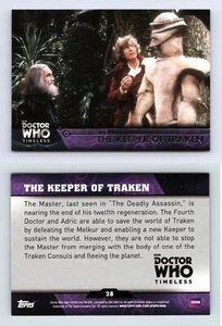 The Keeper Of Traken #28 Doctor Who Timeless 2016 Topps Trading Card - Picture 1 of 1