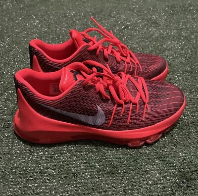 Nike KD Kevin Durant 8 (GS) Bright Crimson White Sz 6Y 768867-610 Basketball - Image 1 of 4
