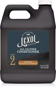 Lexol Leather Deep Conditioner 101.4 Fl Oz Protects And Nourishes Leather - Picture 1 of 11