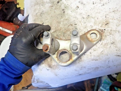 HONDA SL70 1971 Upper Triple Tree Handlebar Clamp Top Yoke - Image 1 of 4