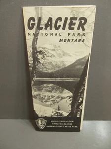 Folleto 1968 Glacier National Park Montana - Imagen 1 de 1