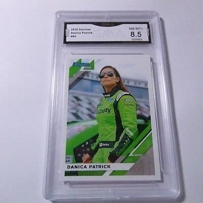 DANICA PATRICK 2020 DONRUSS RACING # 86 GRADED 8.5 L@@@K - Image 1 of 2