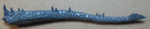 High Elves - High Elf Lord of Dragon - Spiky Tail (d) Bits Kitbash Warhammer - Imagen 1 de 1