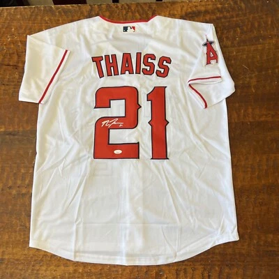 Matt Thaiss Signed Los Angeles Angels Jersey JSA Coa Autographed - Image 1 of 4