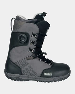 Rome Bodega Hybrid Boa Snowboard Boots Men's Size 12.5 Black New 2025 - Picture 1 of 5