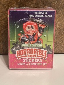 Horrorible Kids Series 6 FOIL EDITION Sealed Box Mark Pingitore GPK