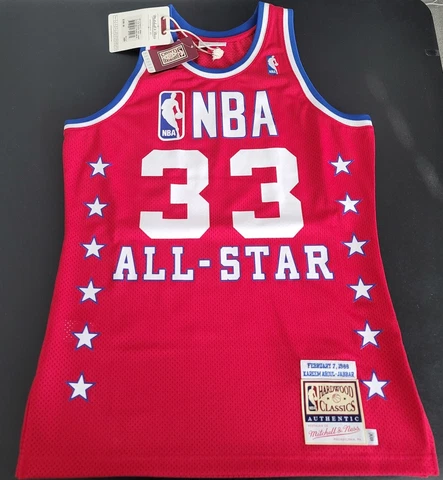 NEW MITCHELL & NESS NBA ALL-STAR ABDUL-JABBAR AUTHENTIC JERSEY Cover