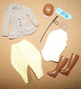 VINTAGE BARBIE ~ REITEN IM PARK OUTFIT ~ KOMPLETT!! - Bild 1 von 6