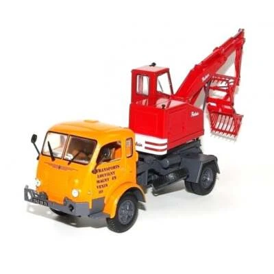 Saviem 4x4 TRANSPORTS LOUVIGNY MAGNY 1:43 camion HACHETTE Diecast - Immagine 1 di 2